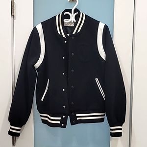 Womens TNA varsity bomber jacket
